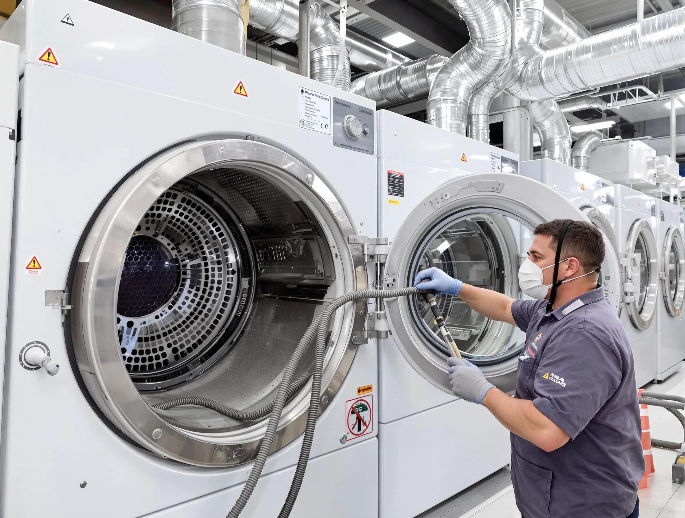 Industrial-grade dryer vent cleaning by Spotsylvania Courthouse Dryer Vent Cleaning in Spotsylvania Courthouse