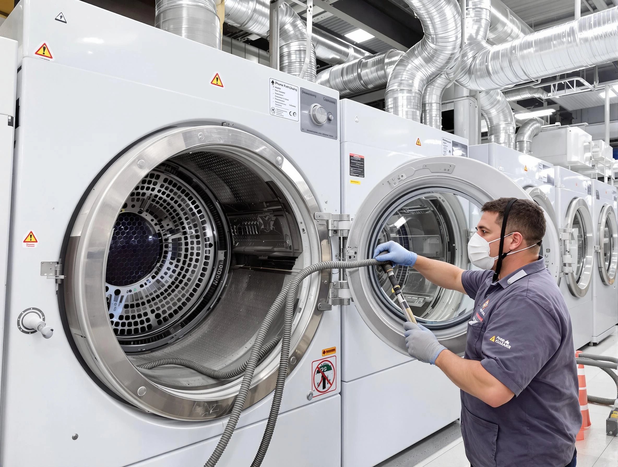 Industrial-grade dryer vent cleaning by Spotsylvania Courthouse Dryer Vent Cleaning in Spotsylvania Courthouse